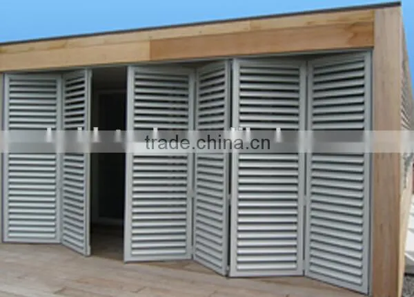 White Aluminium Profile Blade for Bi-folding Doors photo-2