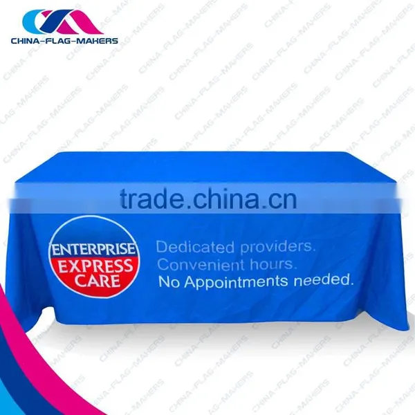 Indoor Rectangle Polyester Washable Table Cloths