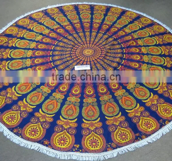 Wall Hanging Cotton Yoga Mat photo-4