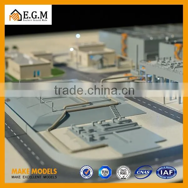 Industrial Factory Scale Models,Sewage Treatment Plant Model photo-5