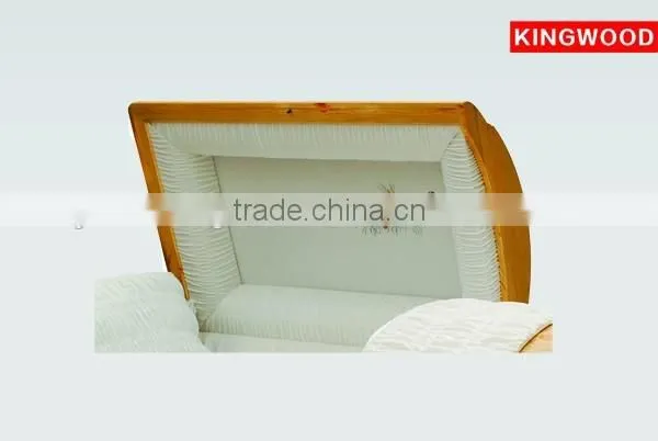Product China PINECONE Teak Solid Wood Casket photo-3