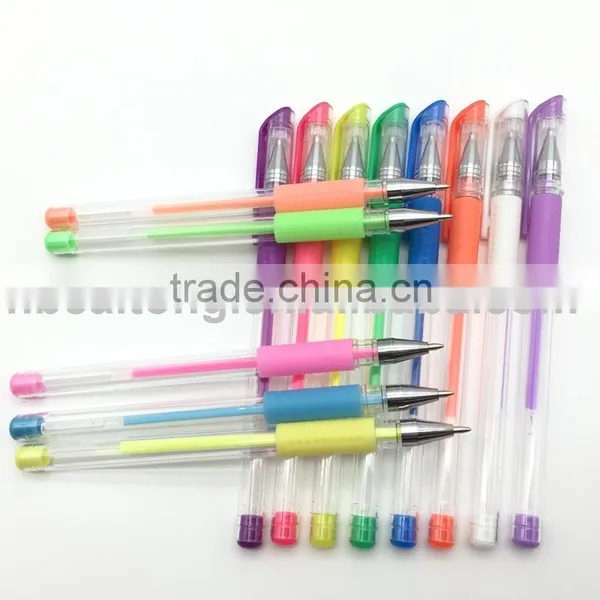 Coloring Pens, Neon Color Gel Pen, Multicolor Gel Pen With Comfortable Grip photo-3