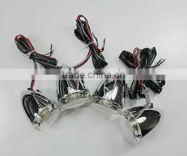 LED Turn Signals for Harley Davidson Dresser With 41mm Legs