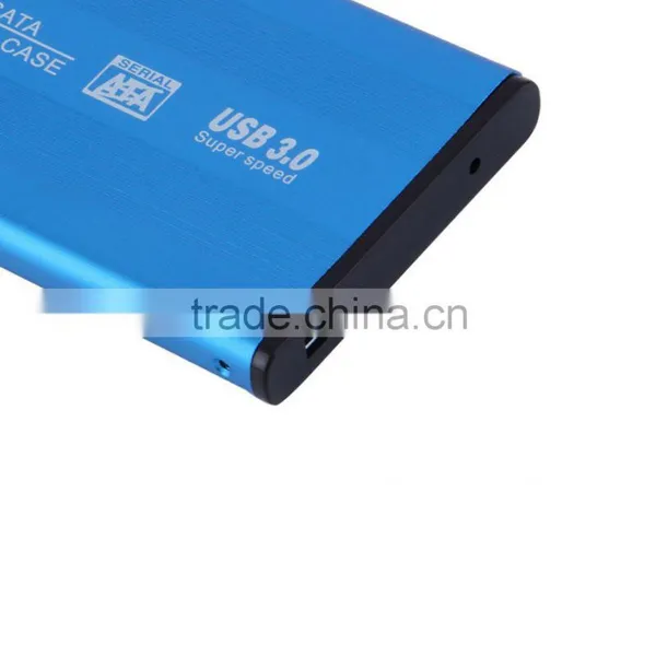 Blue USB 3.0 HDD Hard Drive External Enclosure 2.5 Inch SATA HDD Case Box photo-2