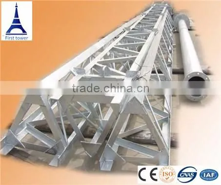 Galvanized Electric Pylon Utility Steel Transmission Poles photo-3