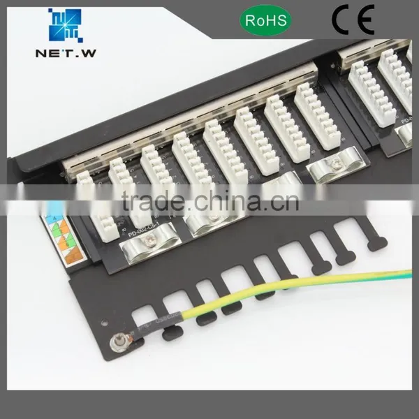 24 Port Cat5e Patch Panel, FTP Rack Mount Patch Panel, Patch Panel Network photo-3