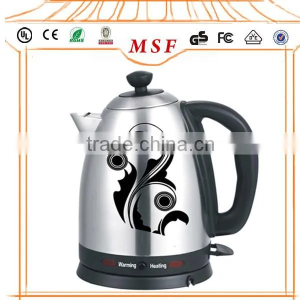 New Design Thermo Stainless Steel Electric Kettle photo-2