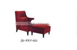 Colored Red Restaurant Sofa