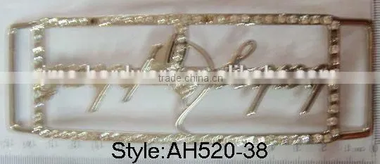 2015 Hot Selling Buckle Gold Plated Metal Buckle Square Shape Metal Buckle photo-2