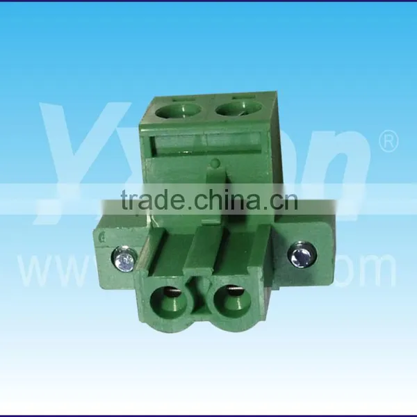 Two Poles Green Color Wire to Board Connector Terminal Block photo-6