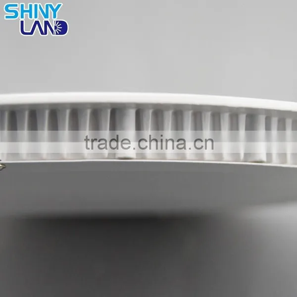 2016 New Deisgn Step Round 6w 12w 18 Slim Led Panel Light photo-3