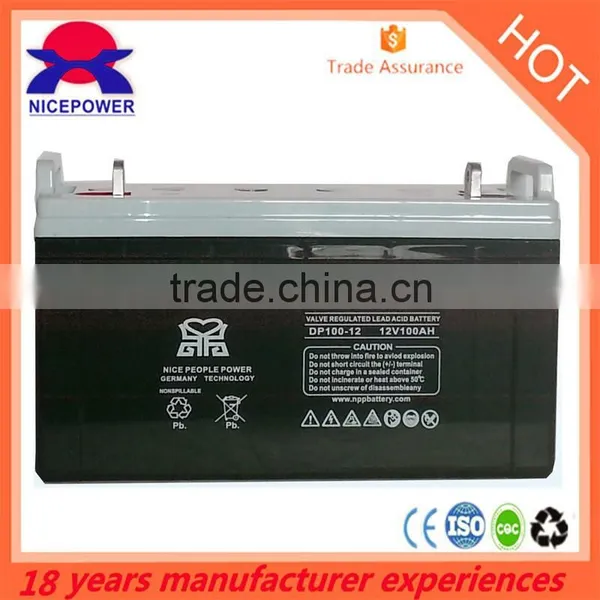 Solar/wind Power Storage, UPS Backup Usage and Free Maintenance Type Batteries for Solar System 5kw photo-2