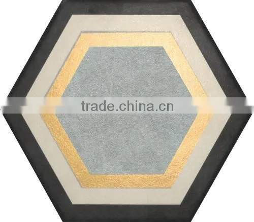 Hexagon Ceramic Tile 115*200*230mm 3D Wall Papers Design /hexagon Tiles /floor Tiles photo-3