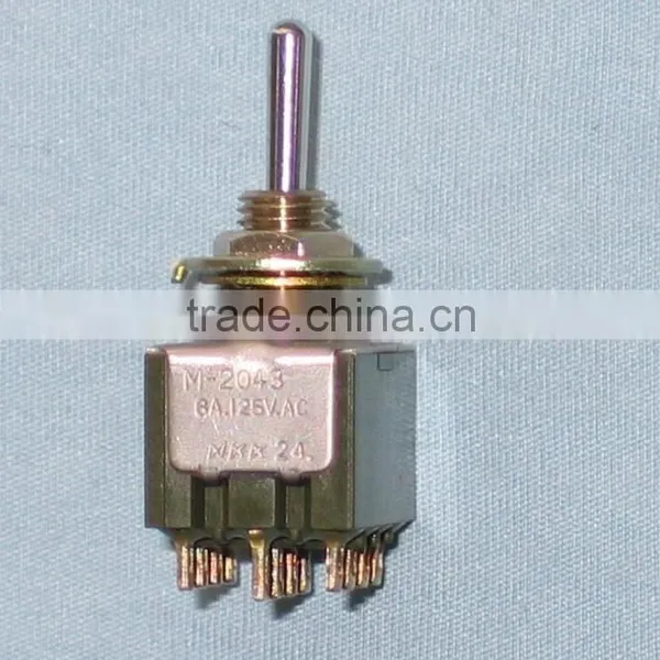 NKK Switches M-2012 toggle switch M2012SS4W01 Miniature Toggle Switch