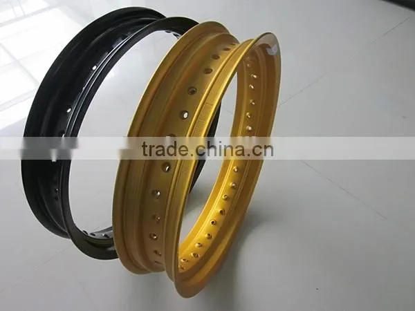 MT3.0 36 Holes Golden and Black Alloy Motorcycle Rims Wheel Rims photo-2