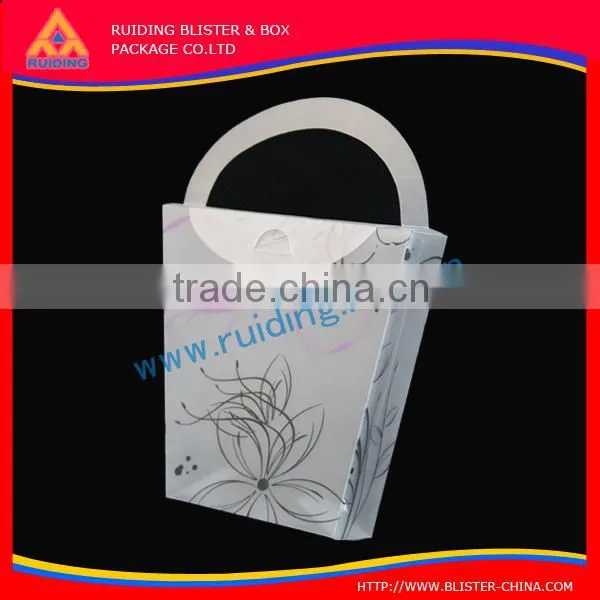 (printed Customer Logo) Good Quality Clear Plastic PET Box With Hanger photo-3