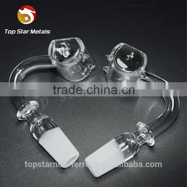 Domeless Dozer Quartz Nail Quartz Trough Domeless Nail Male 10mm14mm18mm