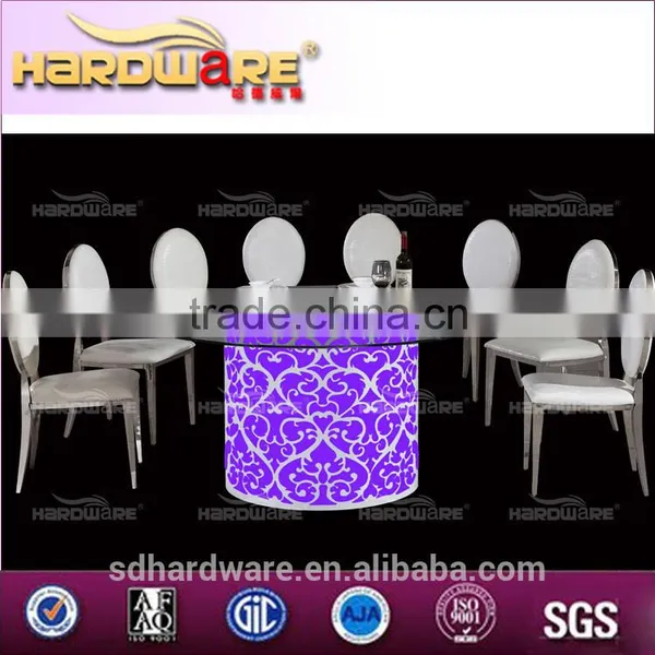 Light up Dining Table Latest Dining Table and Chair Design for Weddings photo-5