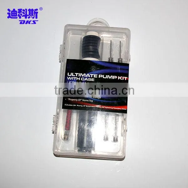 8" Plastic Soccer Ball Pump With Blister Card photo-3