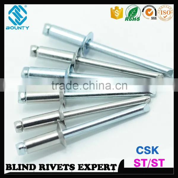 ISO15980 STEEL RIVET BODY STEEL MANDREL CSK STEEL STEEL RIVETS photo-4