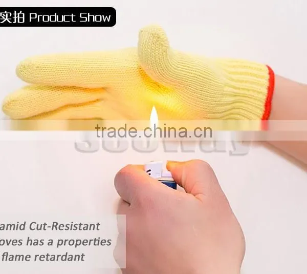 SEEWAY Hot Sale Aramid Cut Resistant Safety Labor Protection Gloves photo-5