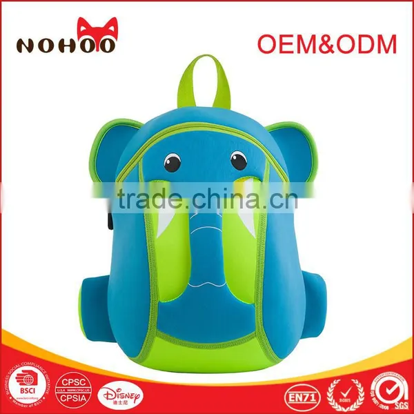 Novelty Nohoo Brand Baby Backpack Neoprene New Design School Bag For Preschool Children photo-3