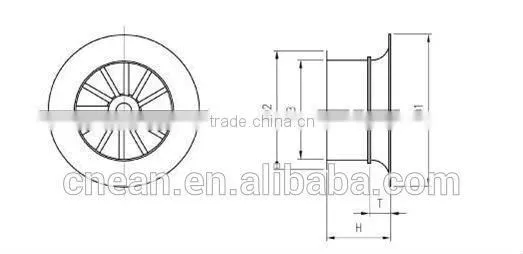 Export High Quality Round Ceiling Diffuser photo-6