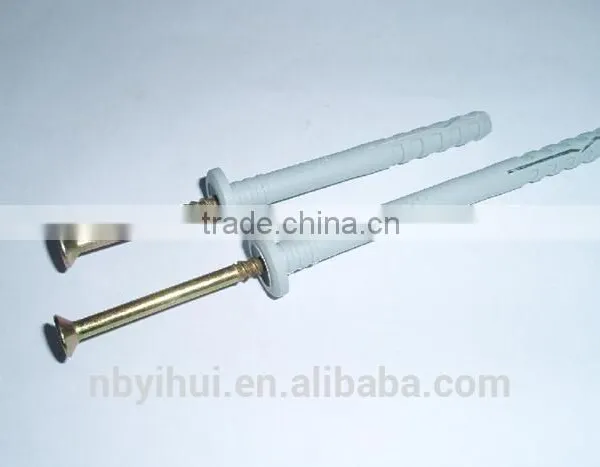 Nylon Hammer Fixing Anchor With Screws Manufacturer High Quality Fast Delivery photo-2