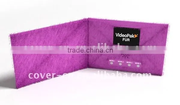 Custom LCD Video Greeting Card With USB,Video Message Card,invitation Lcd Video Greeting Card,Video Ad Cardvideo Player photo-5