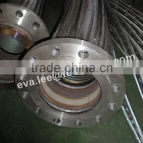 Corrugated Metal Hose With Flange Joint/flange Joint Flexible Stainless Steel Hose photo-4