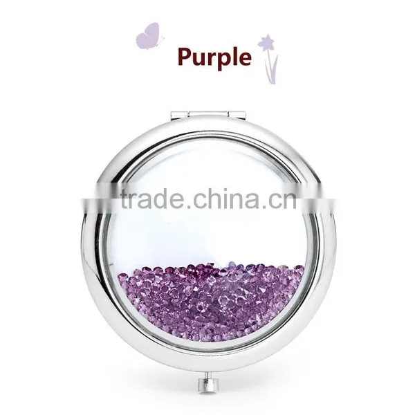 Chinese Girl Hot Beauty Salon Mirror for Monther's Day Gift Pocket Mirror/metal Compact Mirror photo-3