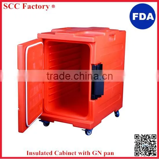 Hotel Meal Delivery Cart Hot and Cold Food Holding Insulated Cabinet photo-6