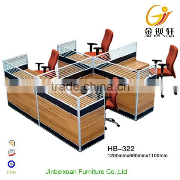 Metal Leg Melamine Board Beauty Salon Workstation photo-2