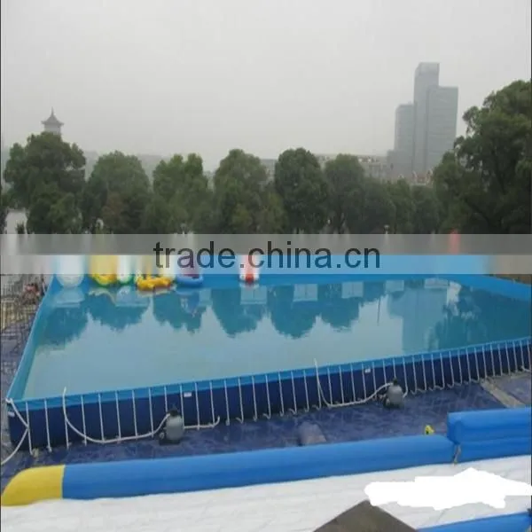 Outdoor Gaint Mental Frame Pool Above Ground Swimming Pool photo-2