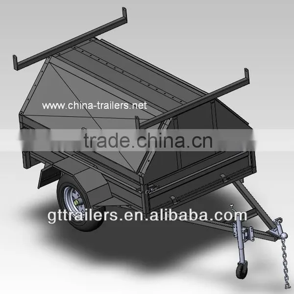 Hot Dipped Glvanized Tipping Box Trailers TR0303 photo-5