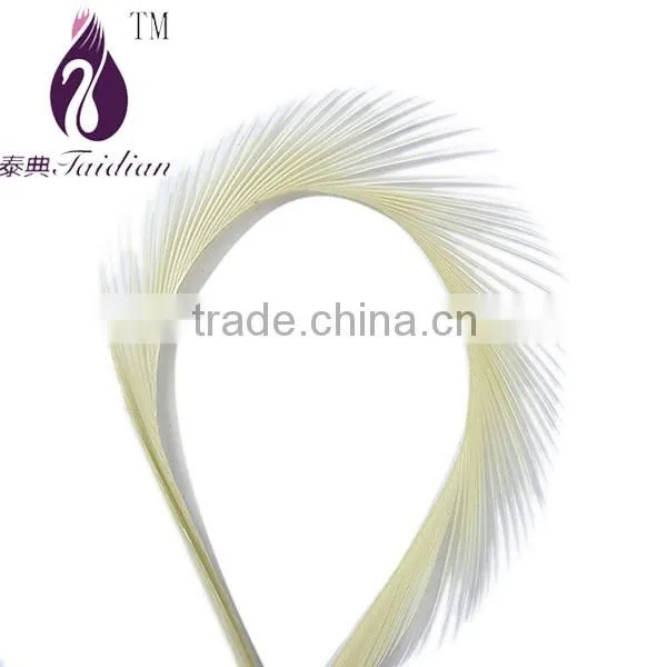 White Feathers for Wedding Dress,single Feathers Decor photo-6