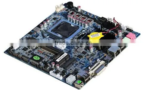 QM6800 Mini-itx Motherboard With DC, Ultrathin, High Speed, Intel H61chipset, I3/i5/i7,manily Apply to Finace, Retail and Ect. photo-2