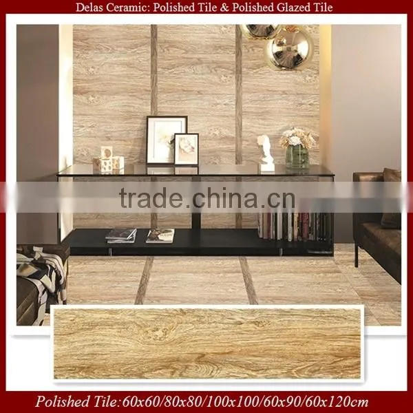 Rustic Wood Look Ceramic Floor Tiles Front Wall