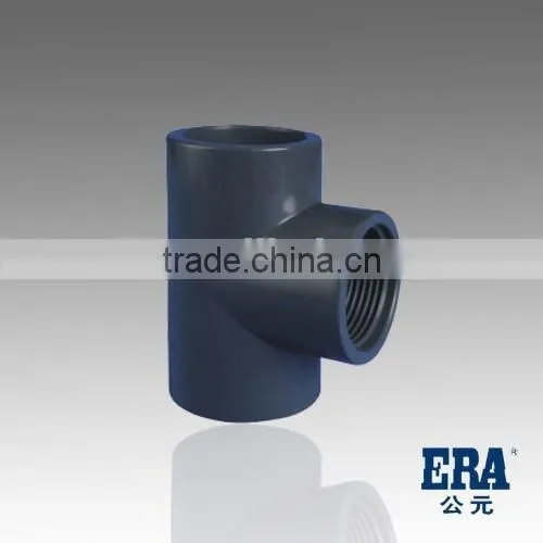PVC Pressure Pipe Fitting Reducing Tee for Drinking Water Supply DIN8063 PN16 photo-3