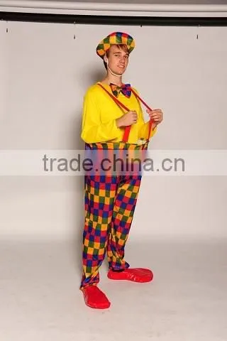 Professional Joker Costume Adult Costume Photos Clowns Circus Costume for Carnival Quality Choice Most Popular photo-5
