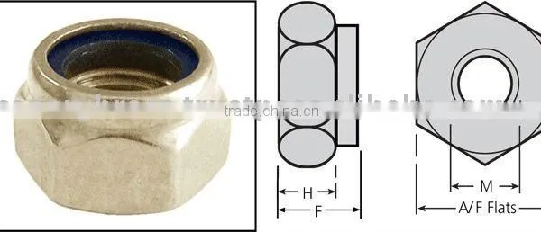 DIN 985 SELF LOCKING NUT