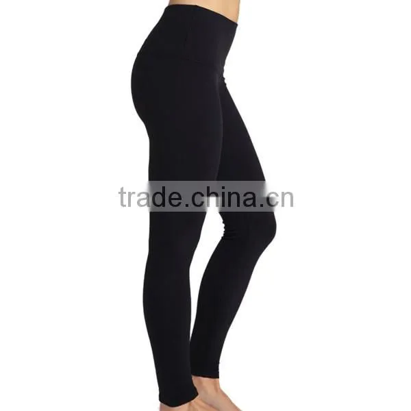 2016 Newest Design 4-way Stretch Quick-drying Shiny Yoga Pants photo-4