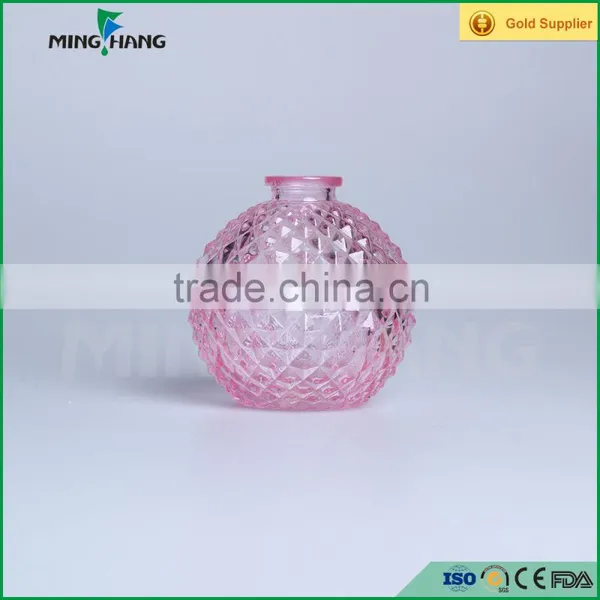 Round Reed Diffuser Glass Bottle For Air Freshener photo-2