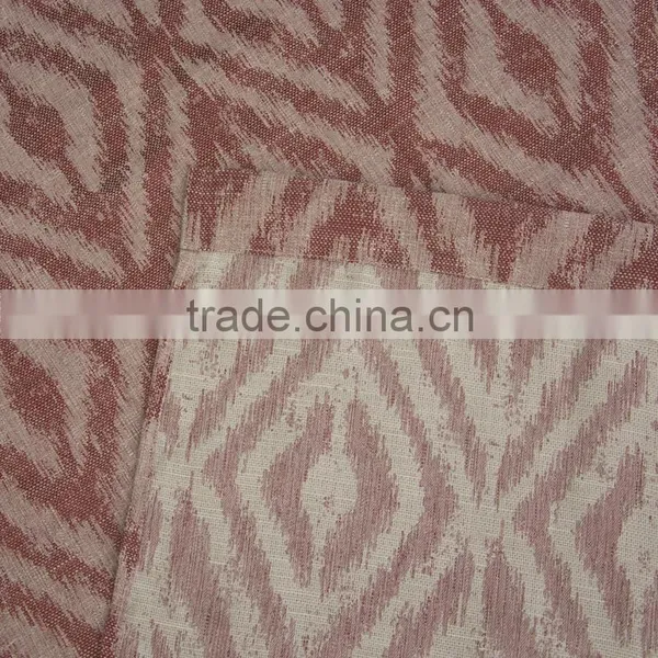 CLASSICAL JACQUARD YARN DYED AND PIECE DYED CURTAIN FABRIC photo-2