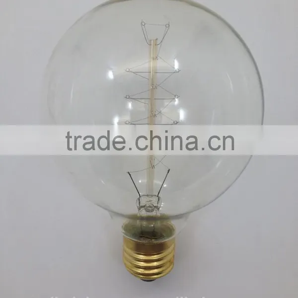 Edison Bulb G95 Bare Bulb Used in Living Room Chandelier Lamp photo-2