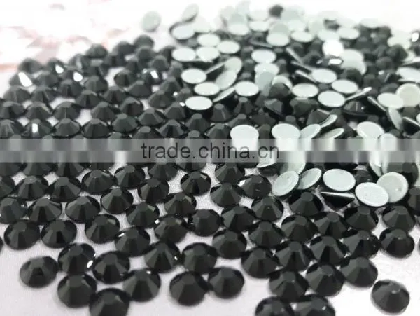 Sparkling Super Shine Ss20 Jet Black Color Hot Fix Rhinestone photo-3