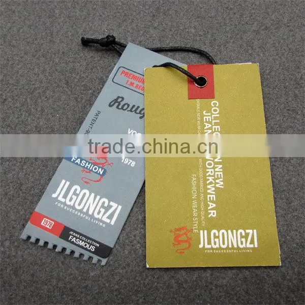 Custom Clothing Tag Paper Hangtags photo-3