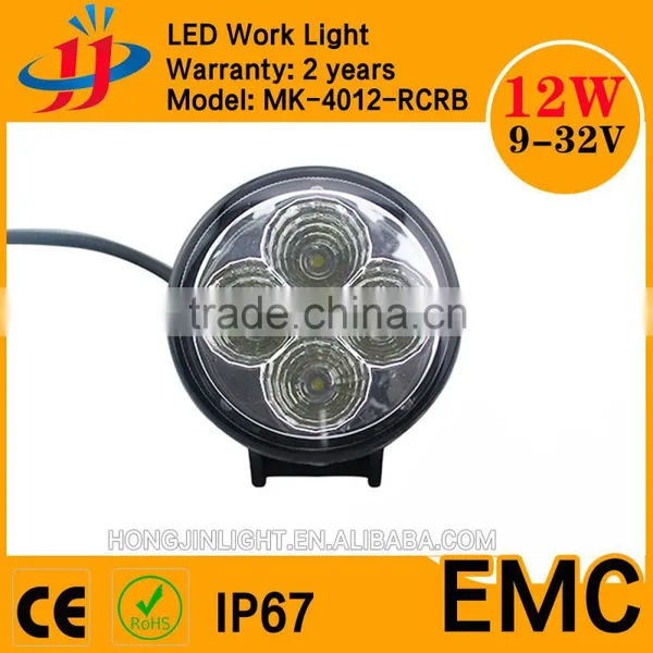 China Top Selling 12w Round 12v Car Led Light High Power for Motorcycle 2016 Led Headlight photo-4
