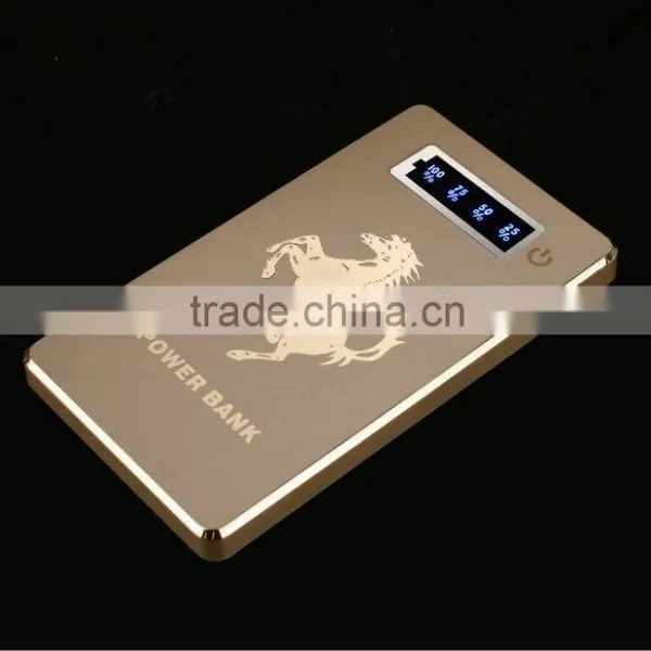 Digital Display Power Bank Ultra-thin Polymer Battery 5000mah Powerbank photo-3