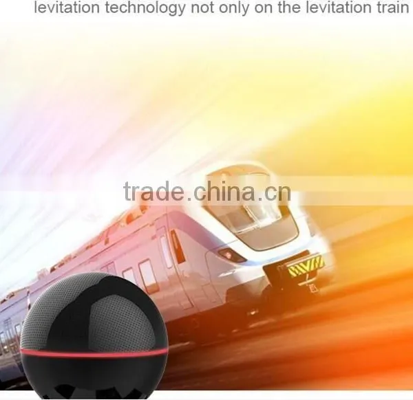 2016 High-tech Wireless Waterproof Bluetooth Maglev Rotary Speaker With Smart Charging photo-6
